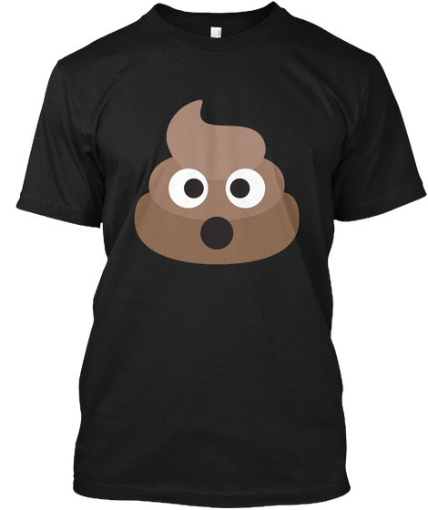 Emoji Gang Black T-Shirt Front