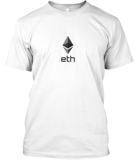 Eth White T-Shirt Front