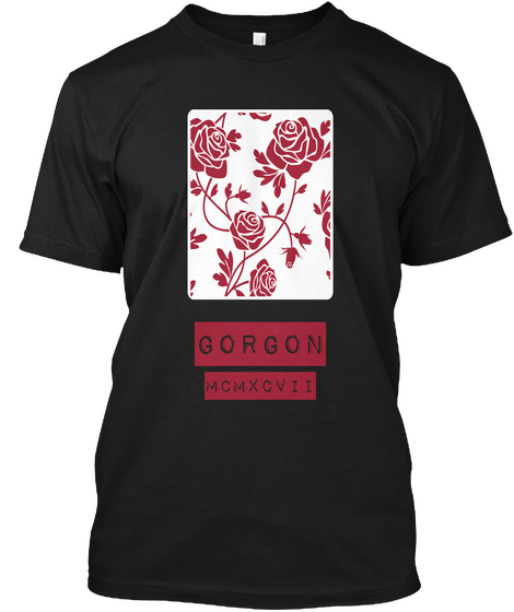 Gorgon Mcmxcvii Black Camiseta Front