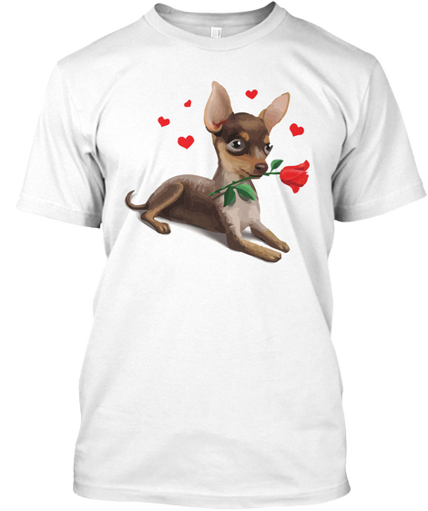 Valentine's Day Funny T Shirt  White T-Shirt Front