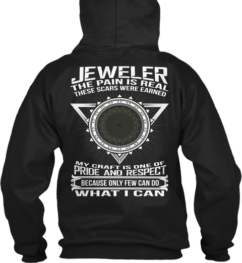 Jeweler Black Camiseta Back