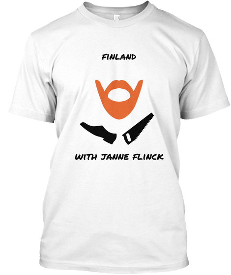 Urban Exploration Finland With Janne Flinck White Camiseta Front
