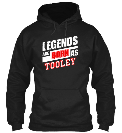 Tooley Family Name Shirt Black Maglietta Front