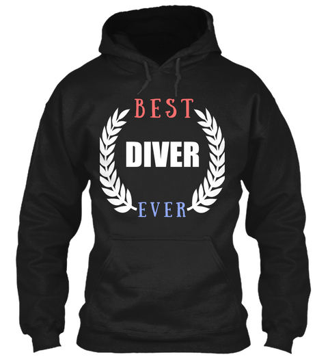 Best Diver Ever Black Kaos Front