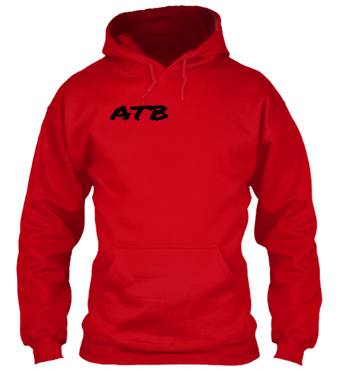 Atb Red T-Shirt Front