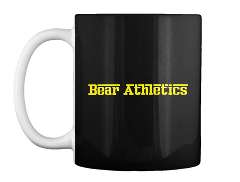 Bear Athletics Black T-Shirt Front