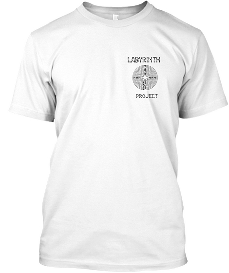 Labyrinth Project White T-Shirt Front