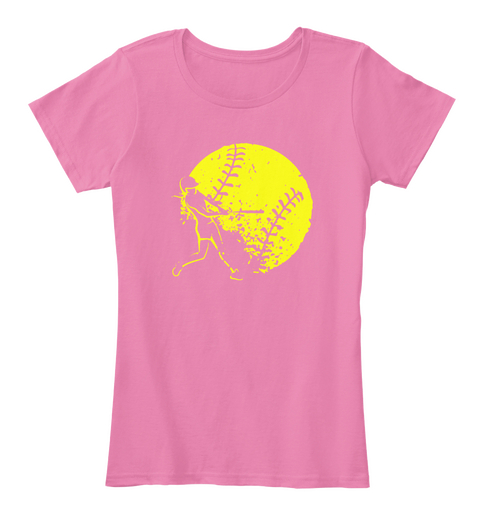 Tennis Player True Pink T-Shirt Front