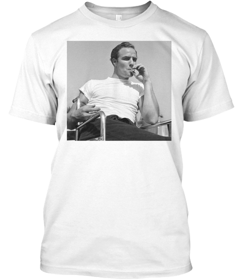 The Marlon I White T-Shirt Front