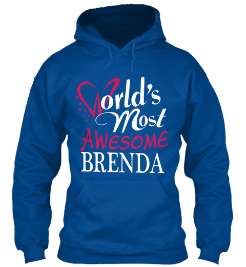 Tshirt Name Brenda !!! Royal áo T-Shirt Front