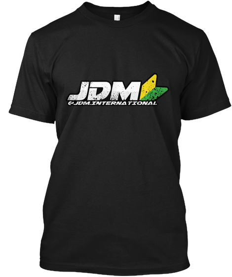 Jdm Paint Splash T Shirt Black T-Shirt Front