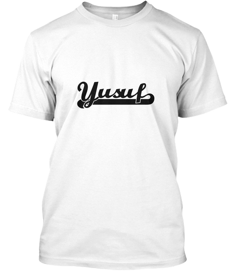 Yusuf White T-Shirt Front