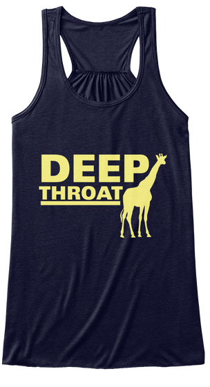 Deep Throat Midnight áo T-Shirt Front
