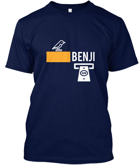 Benji Navy Maglietta Front