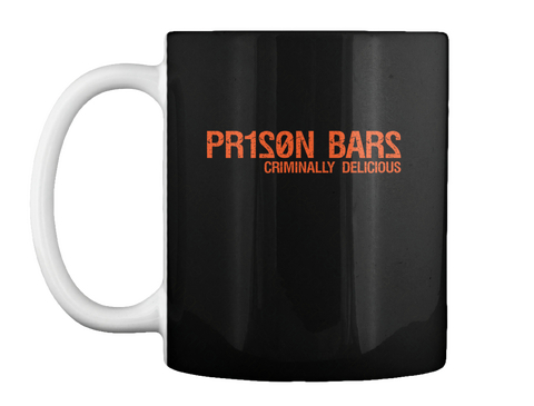 Pr1 Son Bars Criminally Delicious Black T-Shirt Front