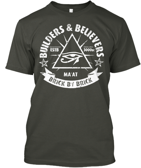 Builders And Believers Smoke Gray T-Shirt Front