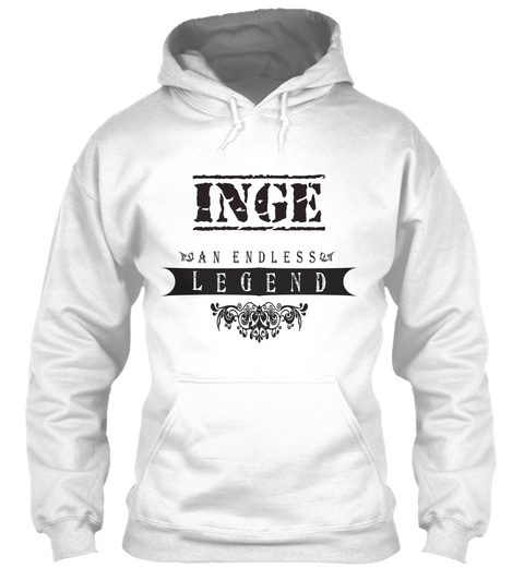 Inge An Endless Legend White T-Shirt Front