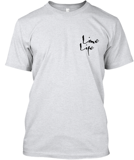 Line Life Ash T-Shirt Front