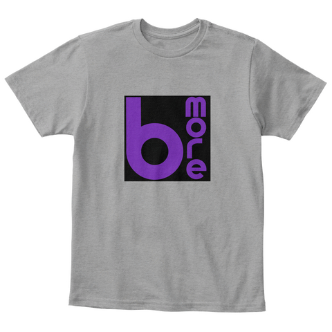 Bmore Light Heather Grey  T-Shirt Front