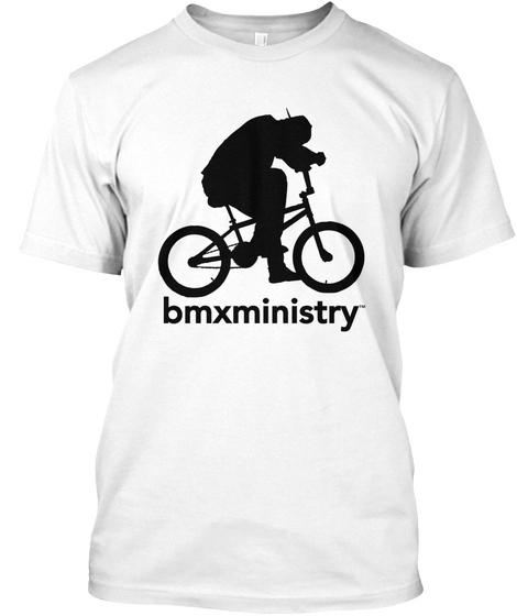 Bmxministry White T-Shirt Front