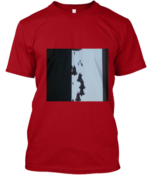 To Promote The Beauty Of Nepal To World. Deep Red T-Shirt Front