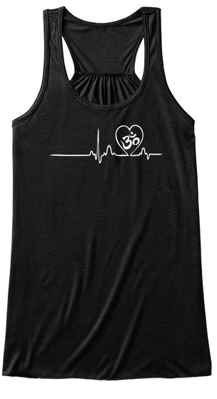 The Heart Of Yoga Black Kaos Front