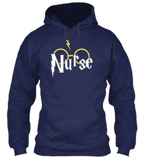 Nurse Navy T-Shirt Front