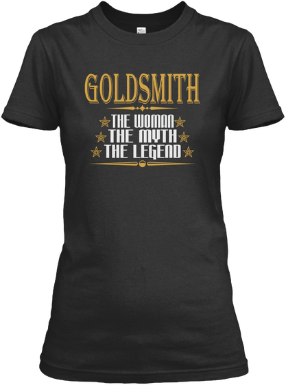 Goldsmith The Woman The Myth The Legend Black Kaos Front