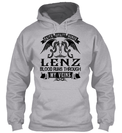Lenz   My Veins Name Shirts Sport Grey áo T-Shirt Front