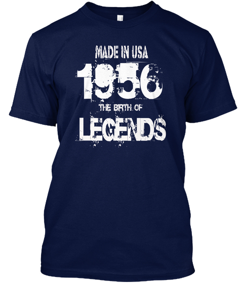 1956 Legends Navy áo T-Shirt Front