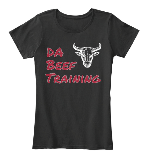 Da Beef Training Black Camiseta Front
