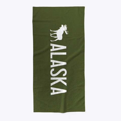 Moose And Alaska Standard áo T-Shirt Front