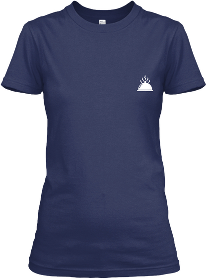 Waitress  Limited Edition Navy T-Shirt Front