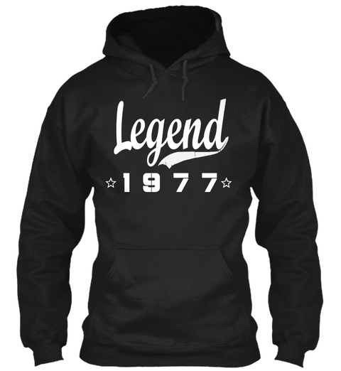 Legend 1977 Black T-Shirt Front