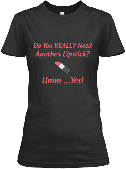 Do You Really Need Another Lipstick? Umm ...Yes! Black Kaos Front