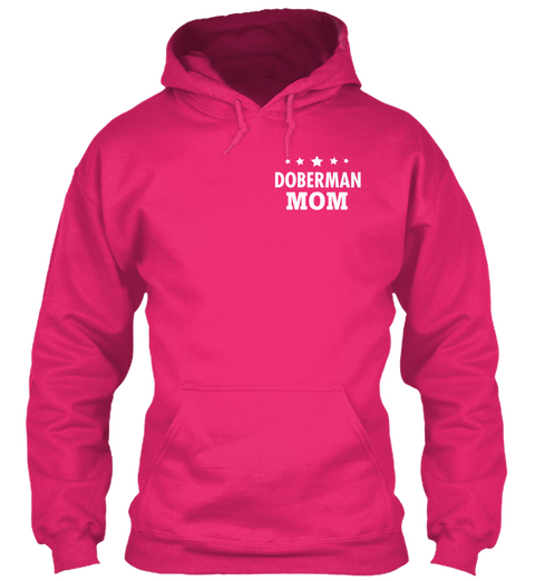 Doberman Mom Heliconia T-Shirt Front
