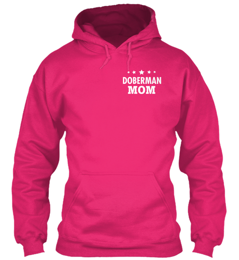 Doberman Mom Heliconia Kaos Front