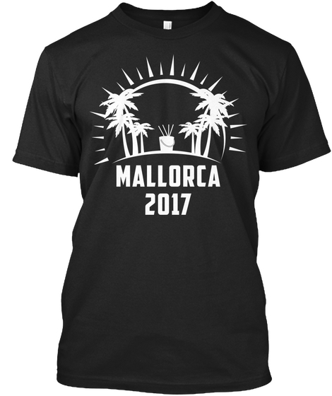 Mallorca 2017 Black Camiseta Front