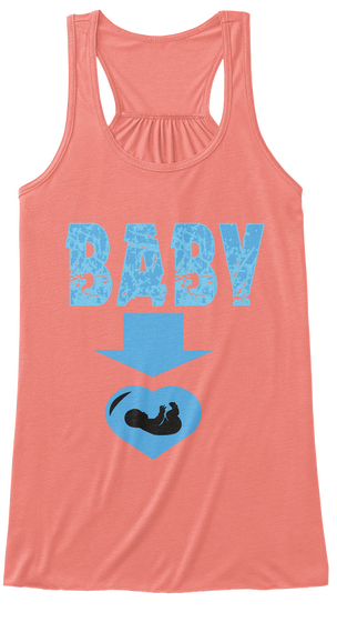 Baby Coral Camiseta Front