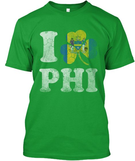 I Phi Kelly Green T-Shirt Front