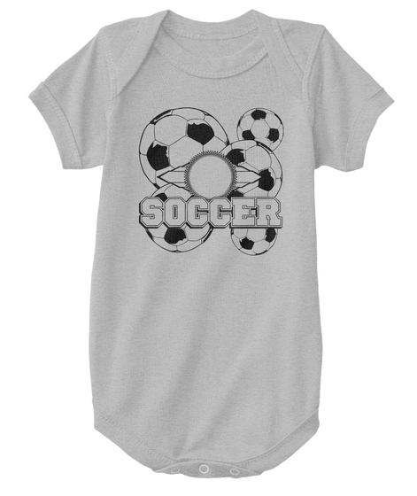 Soccer Heather  T-Shirt Front