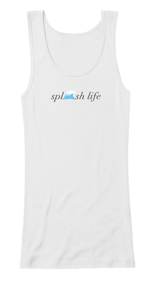 Beach Apparel White Maglietta Front