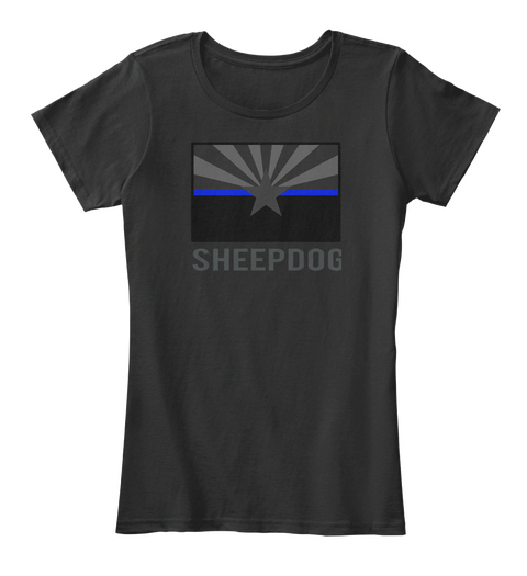 Sheepdog Black Maglietta Front