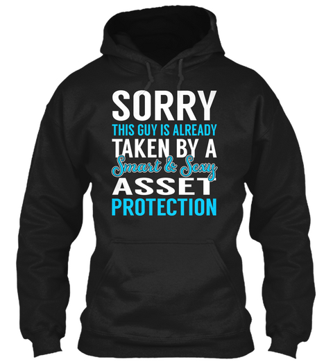 Asset Protection Black T-Shirt Front