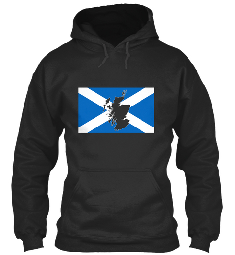 Love Scotland 69 Jet Black Camiseta Front