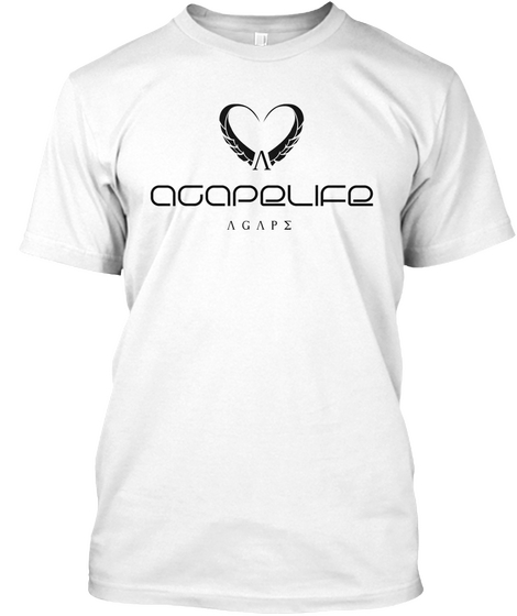 Agapelife Agape White Kaos Front