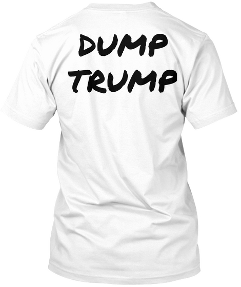 Dump
Trump White Camiseta Back