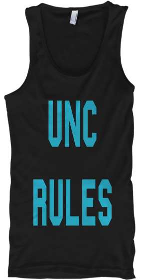 Unc
Rules Black T-Shirt Front
