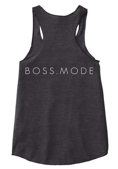 Boss Mode Eco Black T-Shirt Back