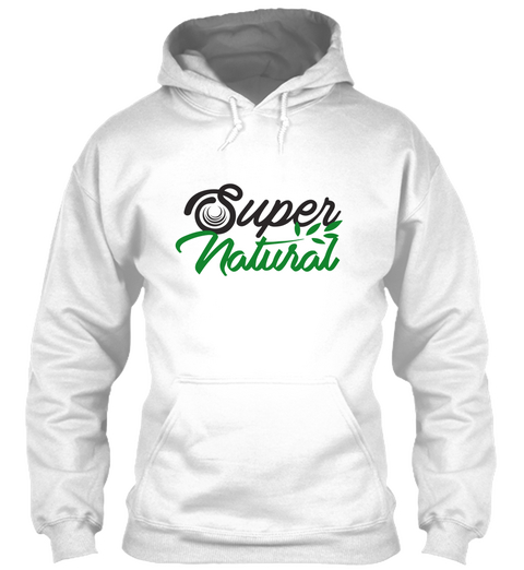 Super Natural White Kaos Front